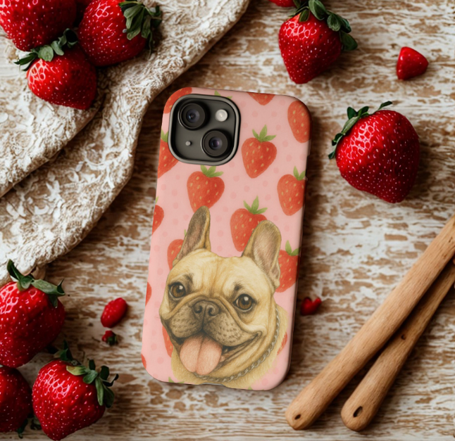Bespoke Phone Cases Featuring Your Pet’s Portrait.