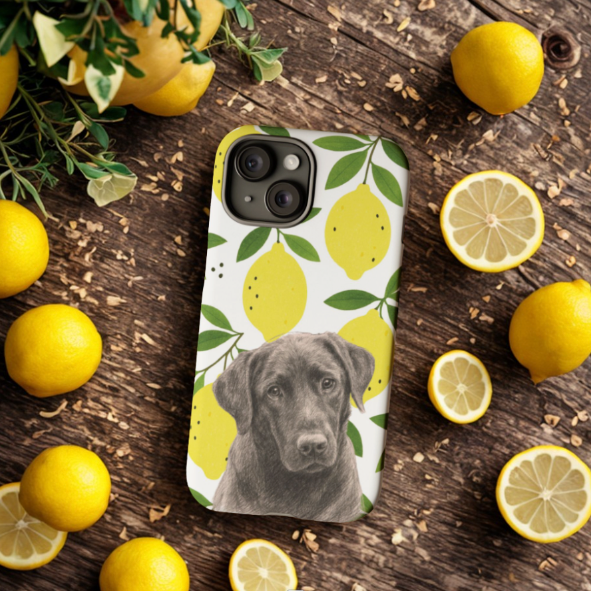 Bespoke Phone Cases Featuring Your Pet’s Portrait.