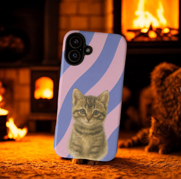 Bespoke Phone Cases Featuring Your Pet’s Portrait.